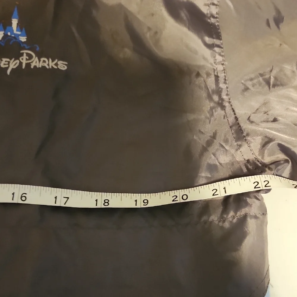 Disney Men's Grey and Light Blue Windbreaker